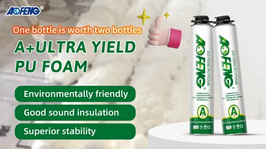 Popular in Turkey and Iran Refrigerator Polyurethane Foam Wall Panel Material Windows and Doors Adhesive PU Foam